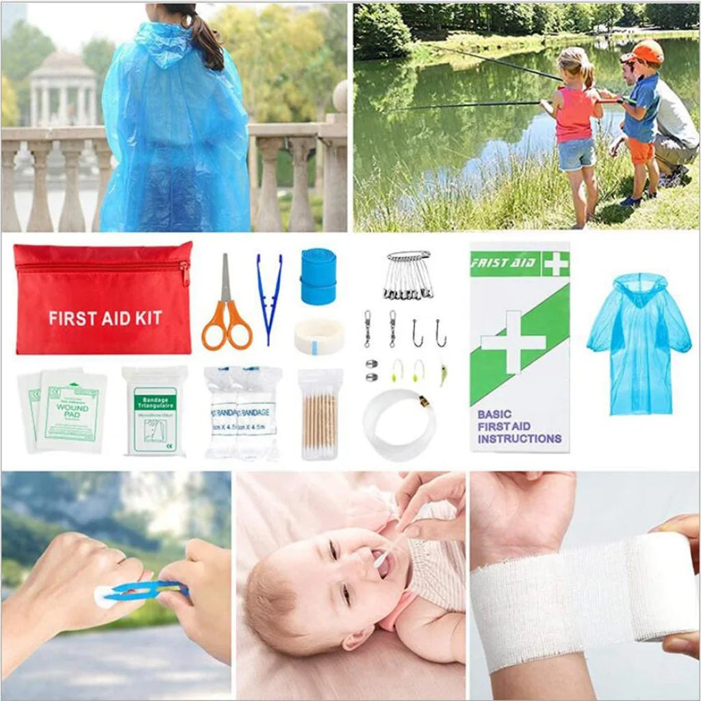 Survival First Aid Kit – Full Molle Emergency Trauma Bag for Camping & Hiking